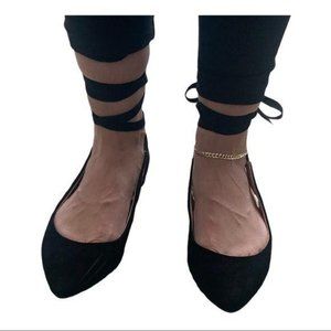 Esprit Women's Lace-Up River Flats Size 8 M